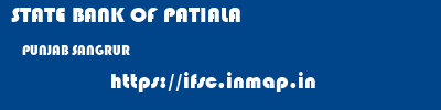 STATE BANK OF PATIALA  PUNJAB SANGRUR    ifsc code